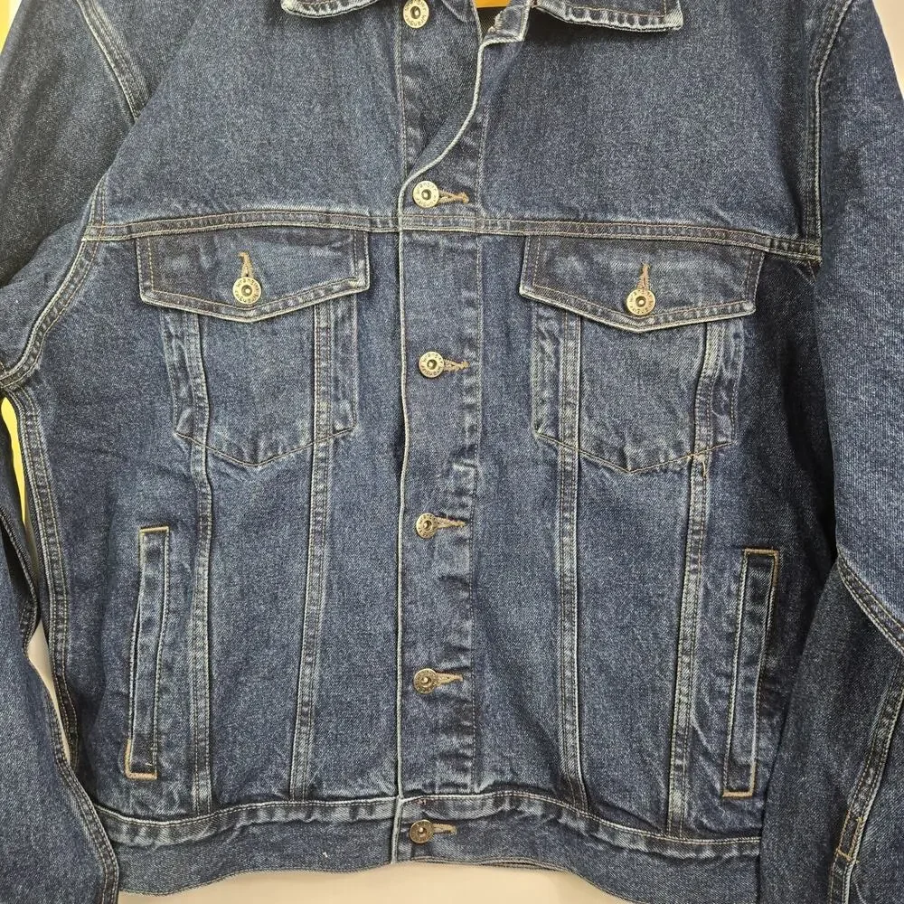 Wrangler Hero Heavy Cotton Button Mens Large Jacket